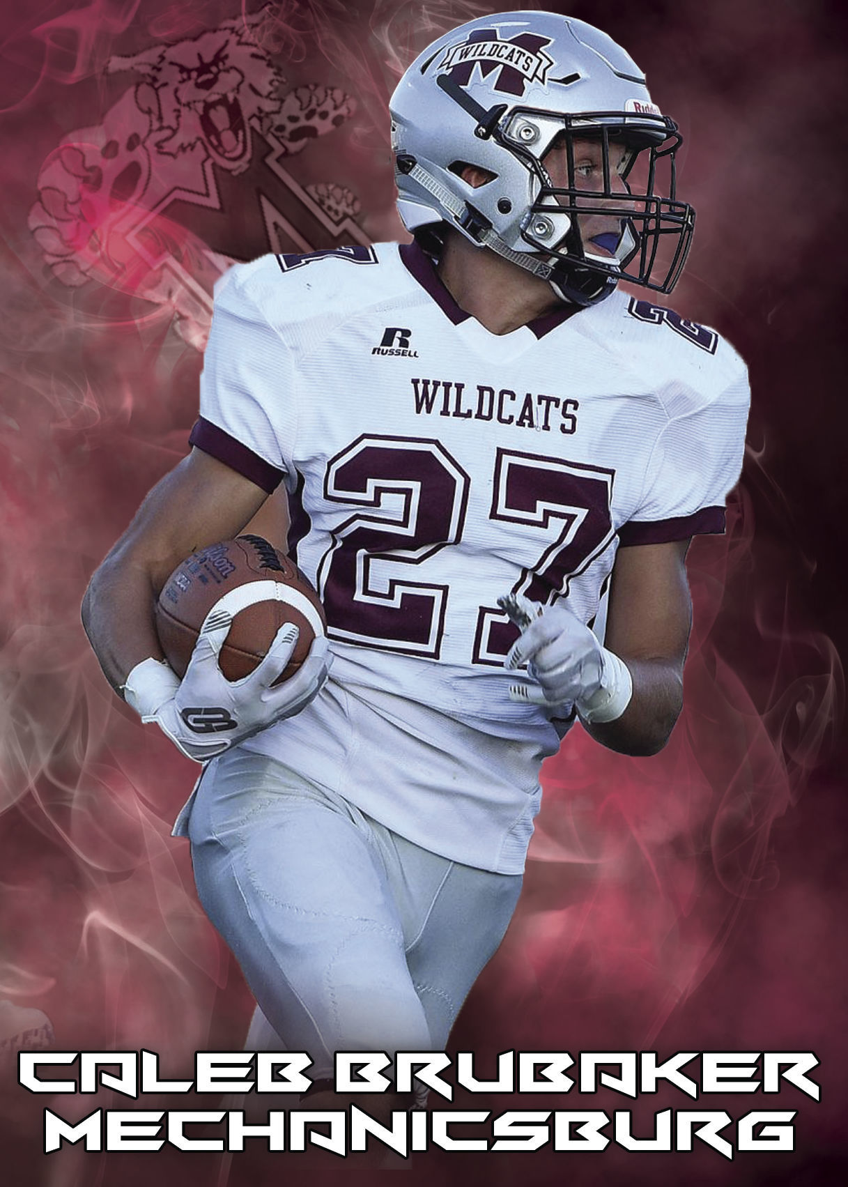 First Team: Caleb Brubaker, Mechanicsburg